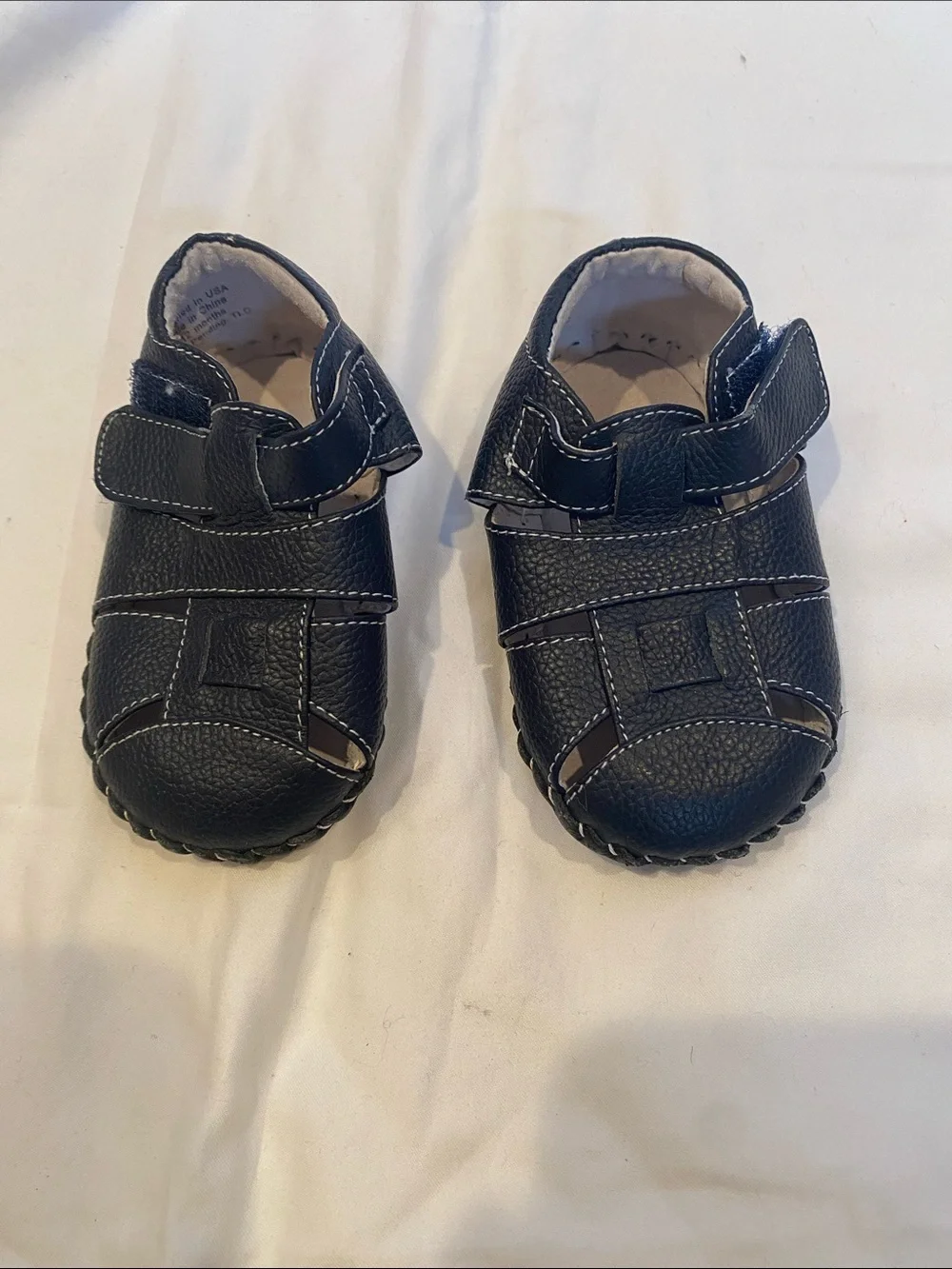 pediped Harvey Originals Fisherman Sandal (Infant/Toddler)